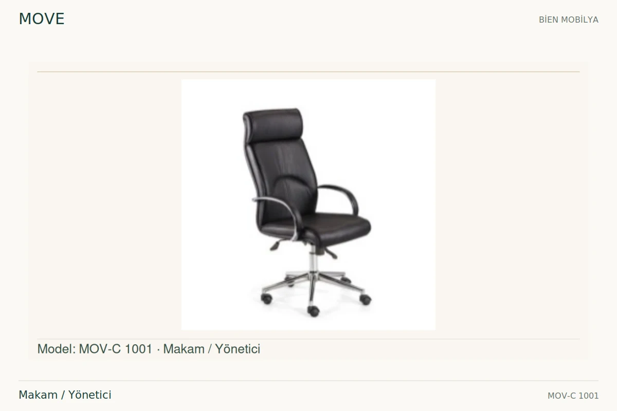 Bien MOVE Makam / Yönetici