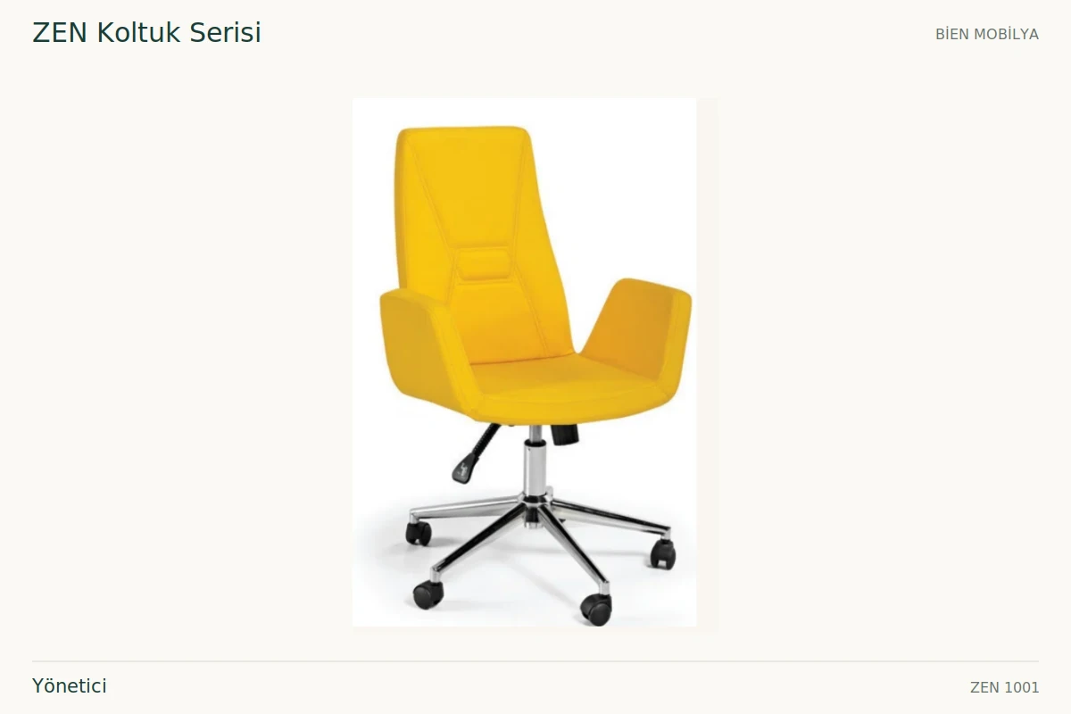 Bien ZEN Koltuk Serisi Yönetici