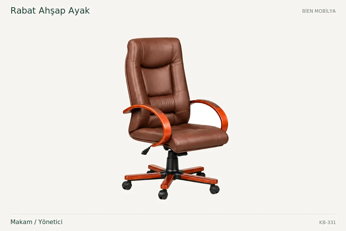 Bien Rabat Ahşap Ayak Executiv / Manager