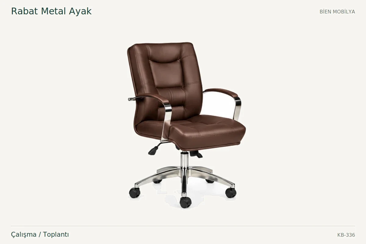 Bien Rabat Metal Ayak مكتب / قاعة اجتماعات