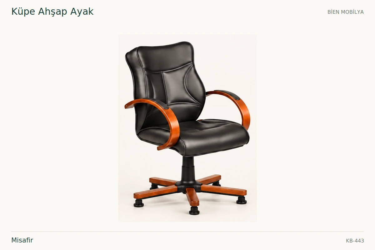Bien Küpe Ahşap Ayak Misafir