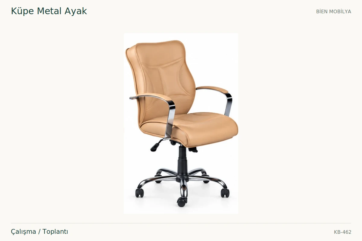 Bien Küpe Metal Ayak Çalışma / Toplantı