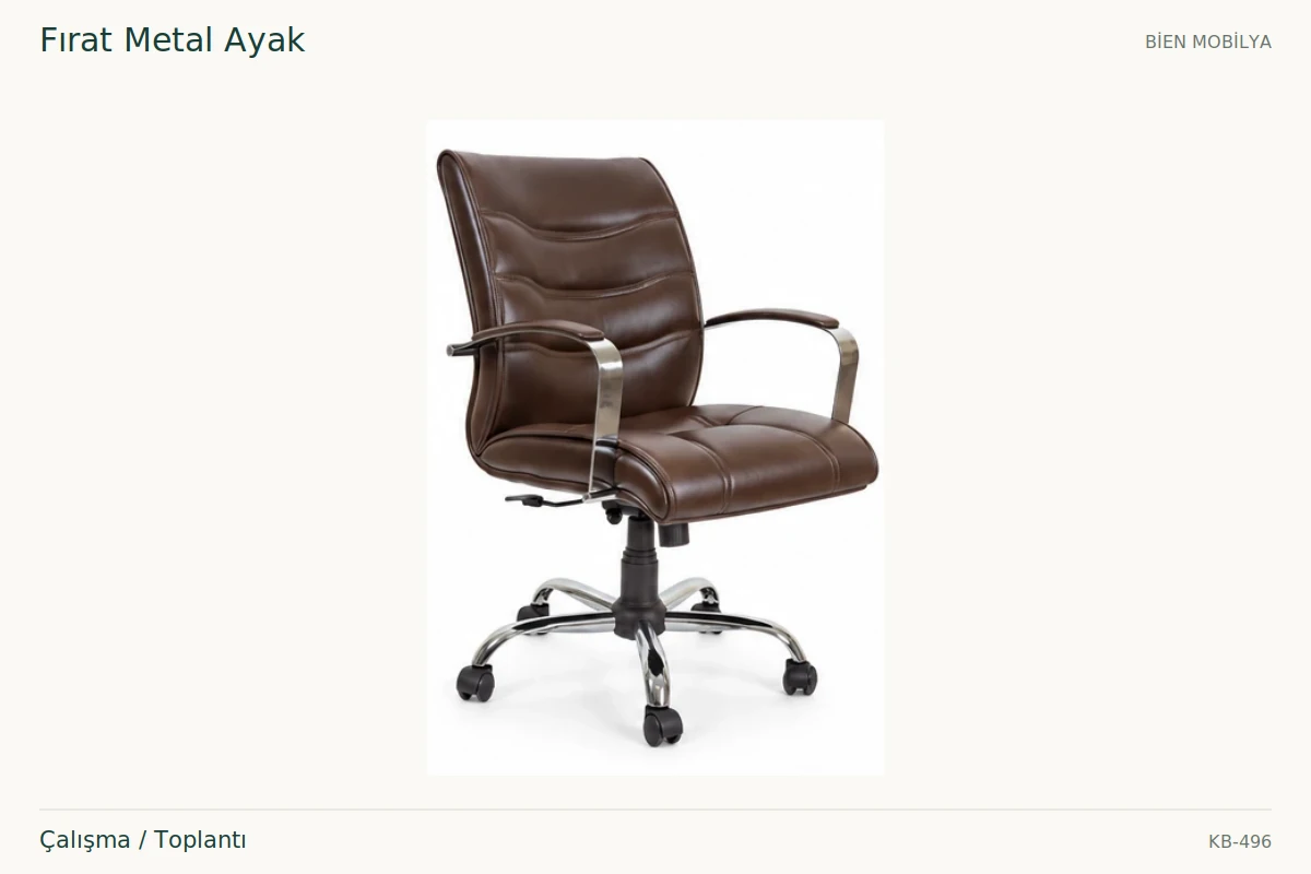 Bien Fırat Metal Ayak Çalışma / Toplantı