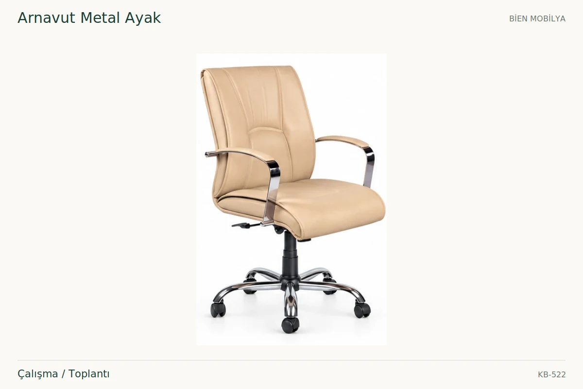 Bien Arnavut Metal Ayak Çalışma / Toplantı
