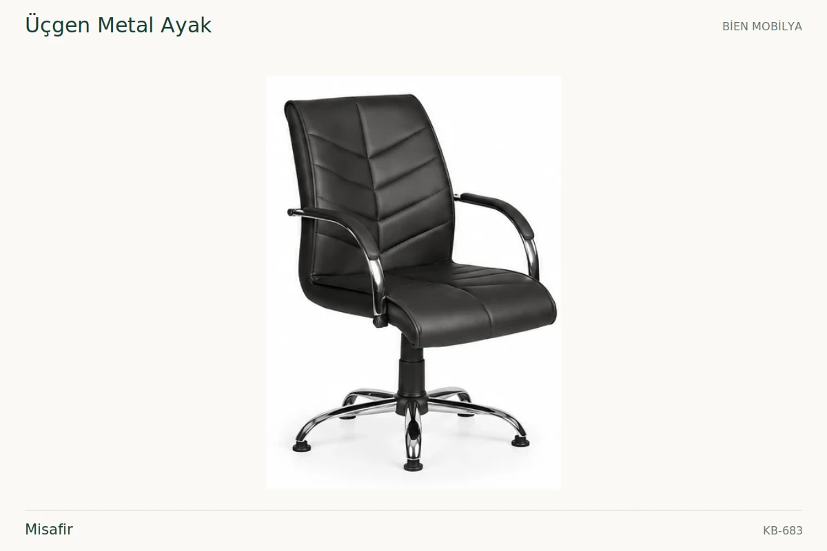 Bien Üçgen Metal Ayak Misafir