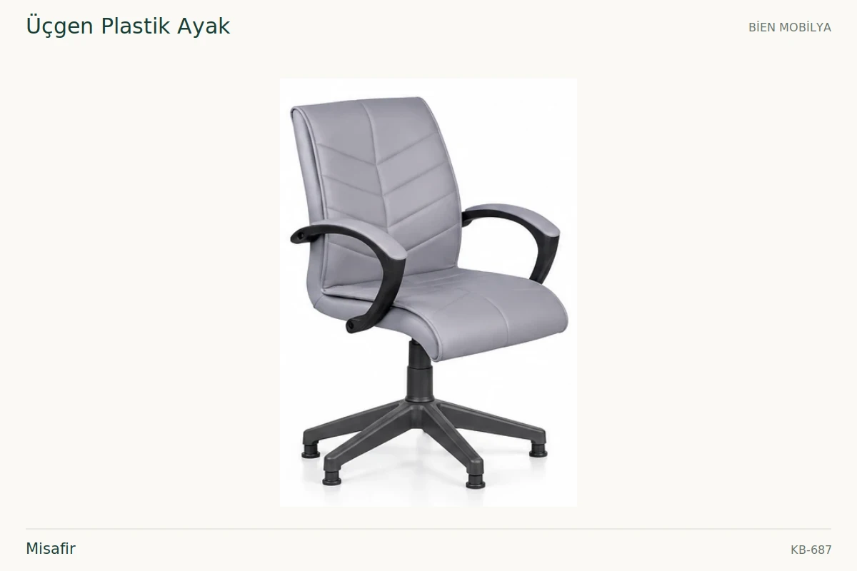 Bien Üçgen Plastik Ayak Misafir