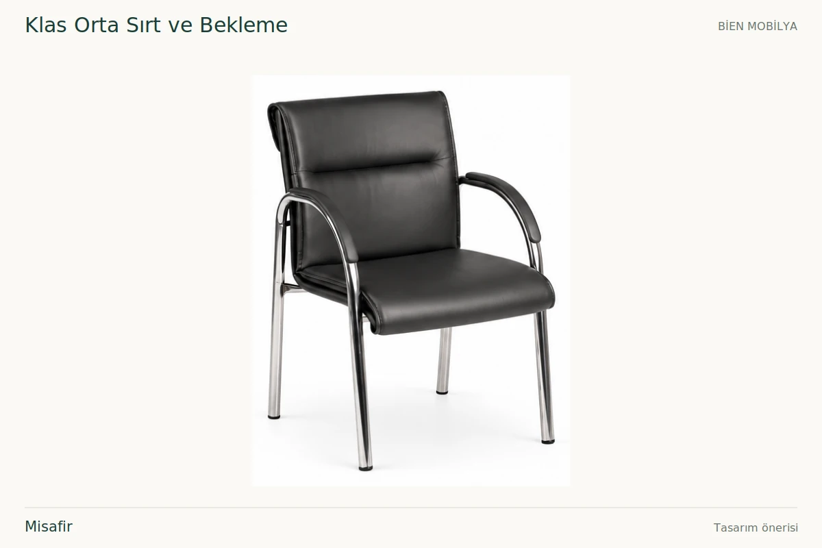 Bien Klas Orta Sırt ve Bekleme Misafir
