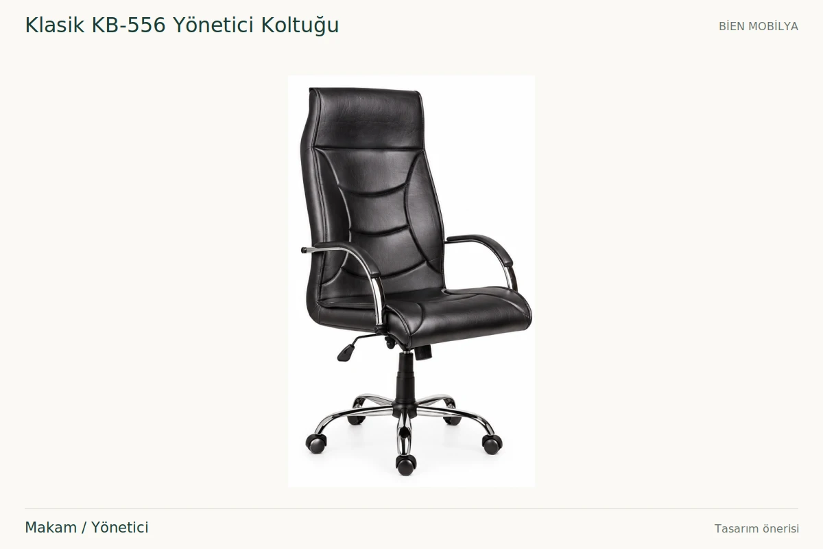Bien Klasik KB-556 Yönetici Koltuğu Makam / Yönetici