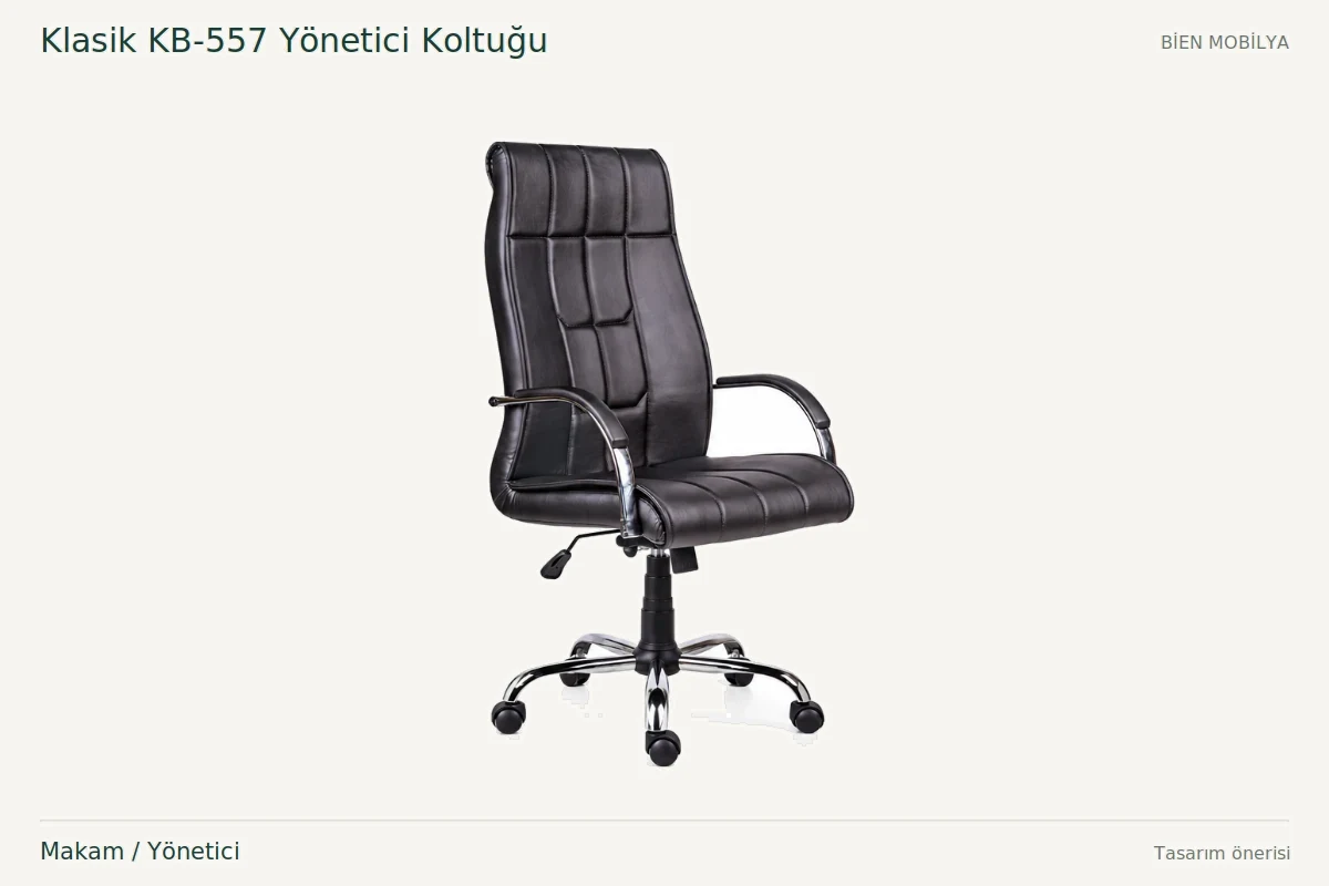Bien Klasik KB-557 Yönetici Koltuğu Vedoucí pracovník / Manažer