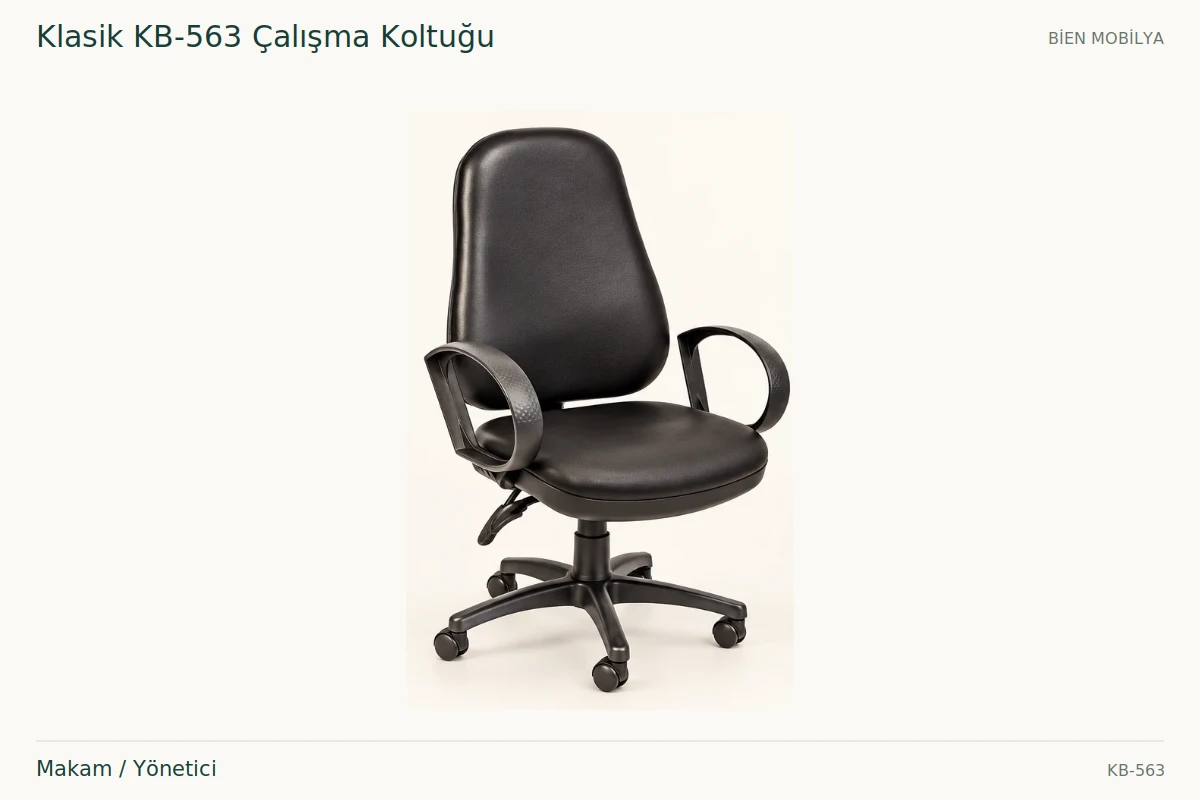 Bien Klasik KB-563 Çalışma Koltuğu Makam / Yönetici