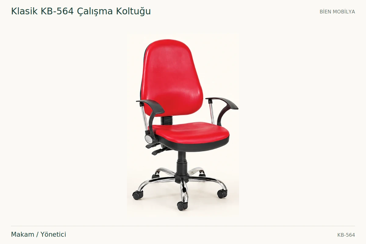 Bien Klasik KB-564 Çalışma Koltuğu Makam / Yönetici