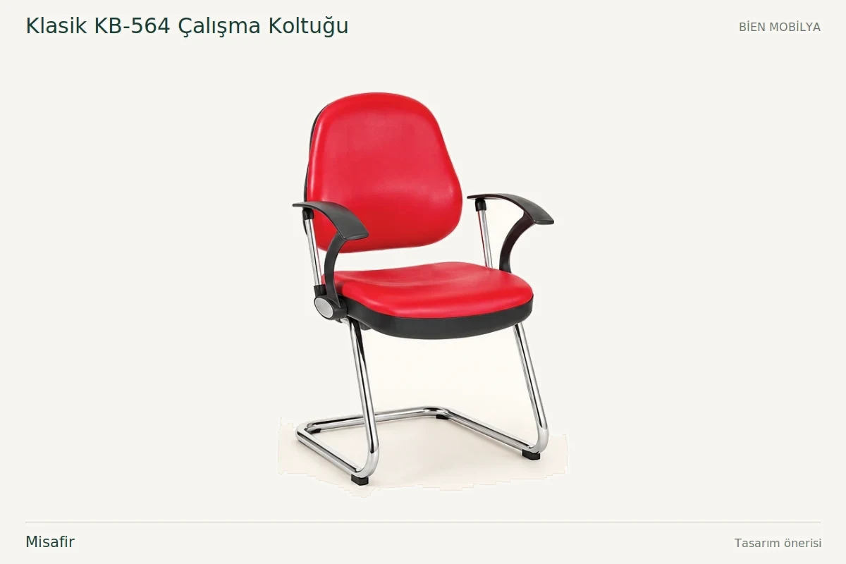 Bien Klasik KB-564 Çalışma Koltuğu ضيف