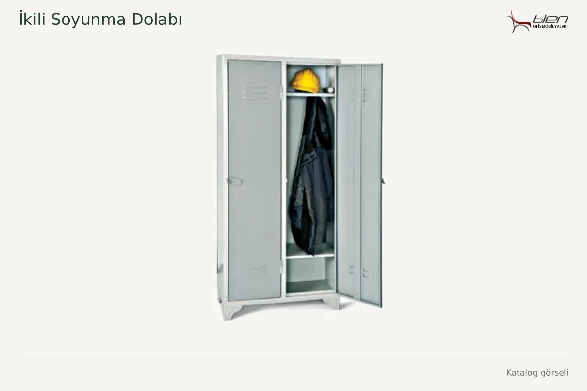 Bien İkili Soyunma Dolabı