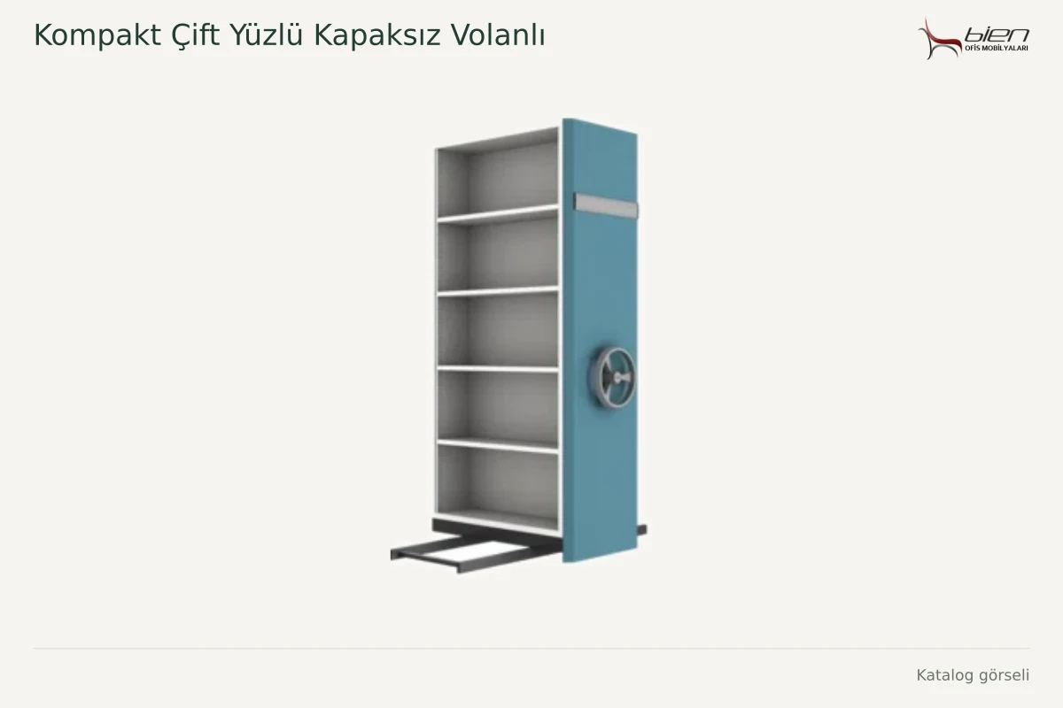 Bien Kompakt Çift Yüzlü Kapaksız Volanlı
