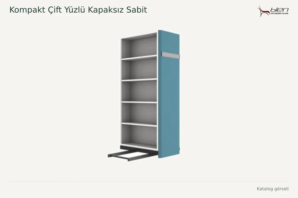 Bien Kompakt Çift Yüzlü Kapaksız Sabit