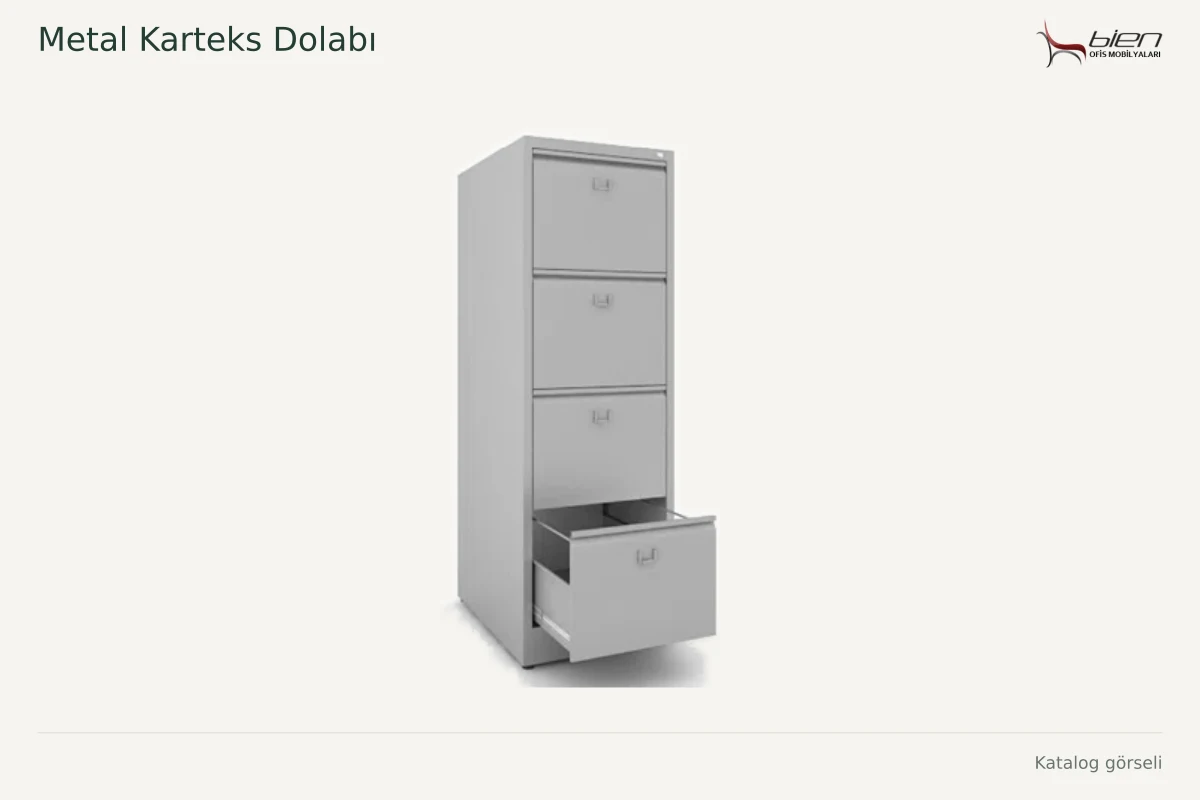 Bien Metal Karteks Dolabı
