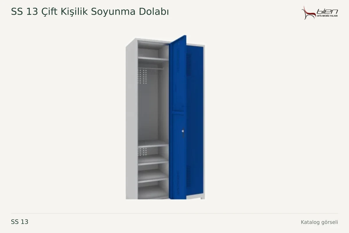 Bien SS 13 Çift Kişilik Soyunma Dolabı