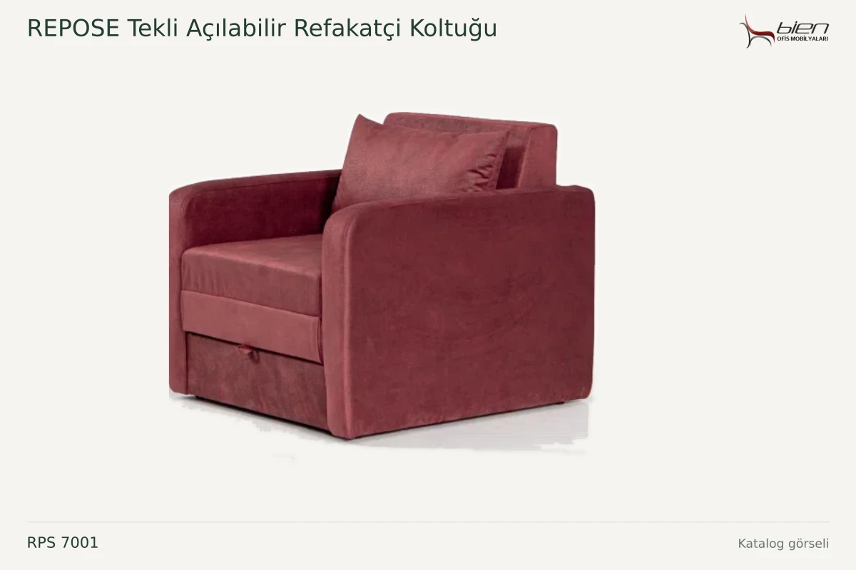 Bien REPOSE Tekli Açılabilir Refakatçi Koltuğu