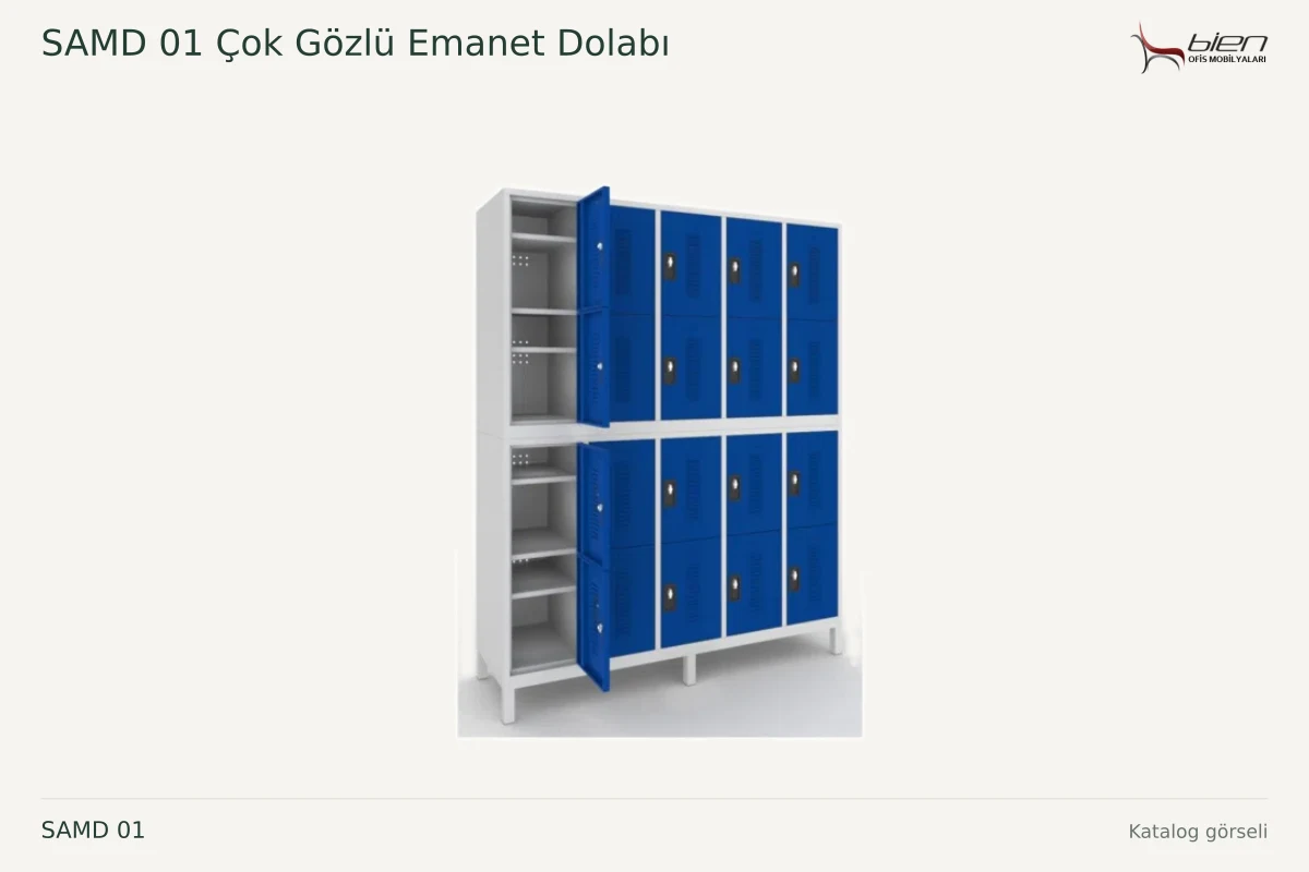 Bien SAMD 01 Çok Gözlü Emanet Dolabı