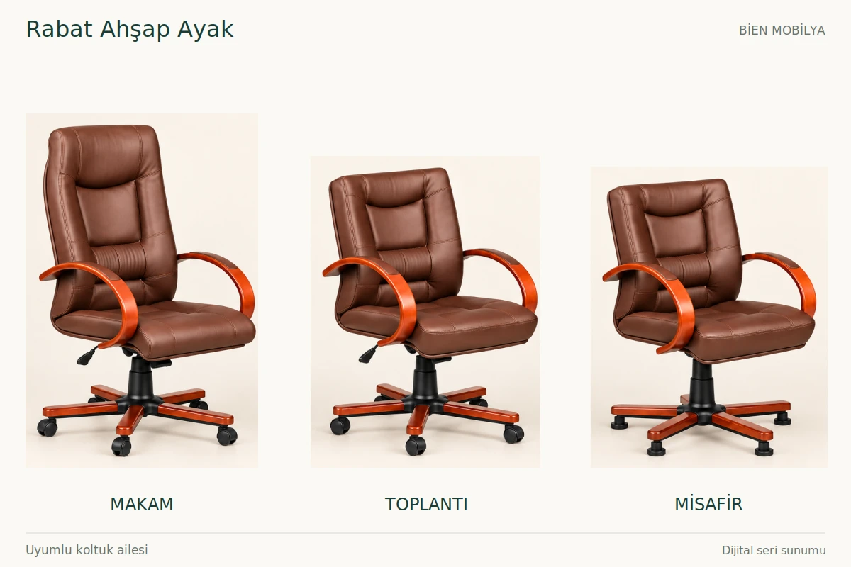 Bien Rabat Ahşap Ayak