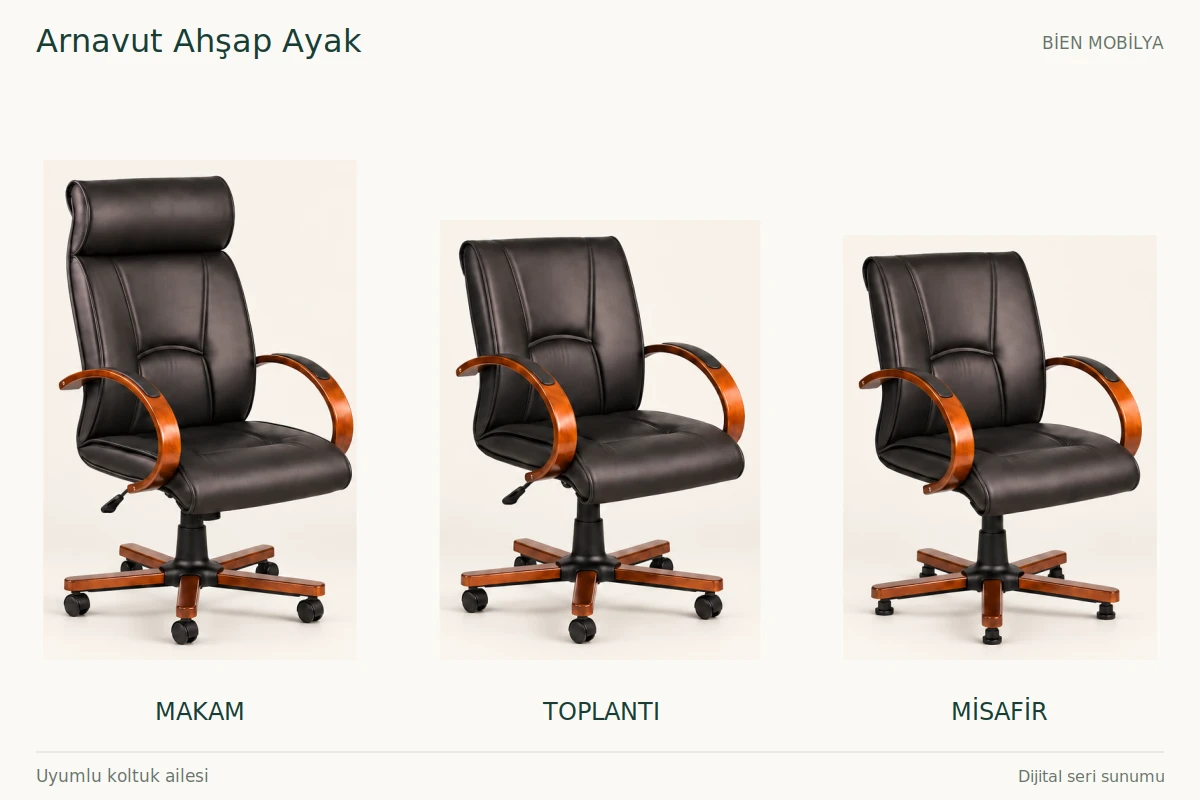 Bien Arnavut Ahşap Ayak