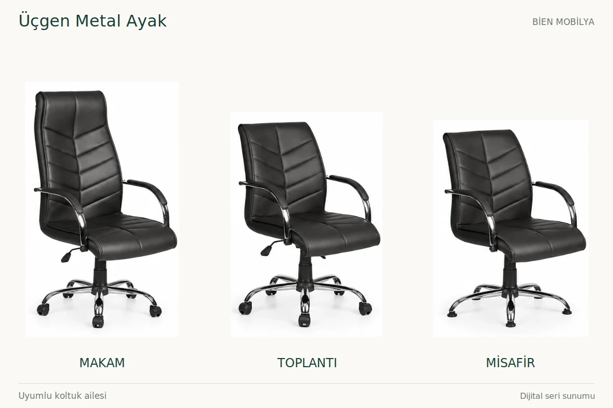 Bien Üçgen Metal Ayak