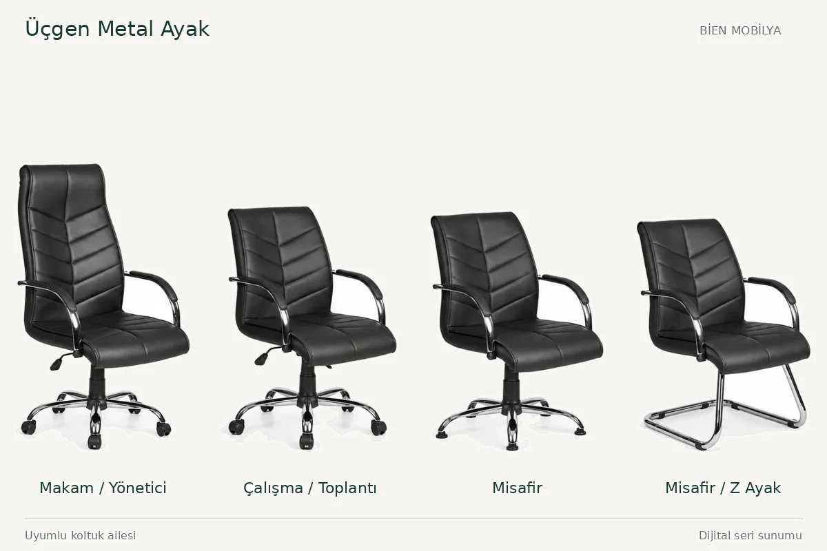 Bien Üçgen Metal Ayak
