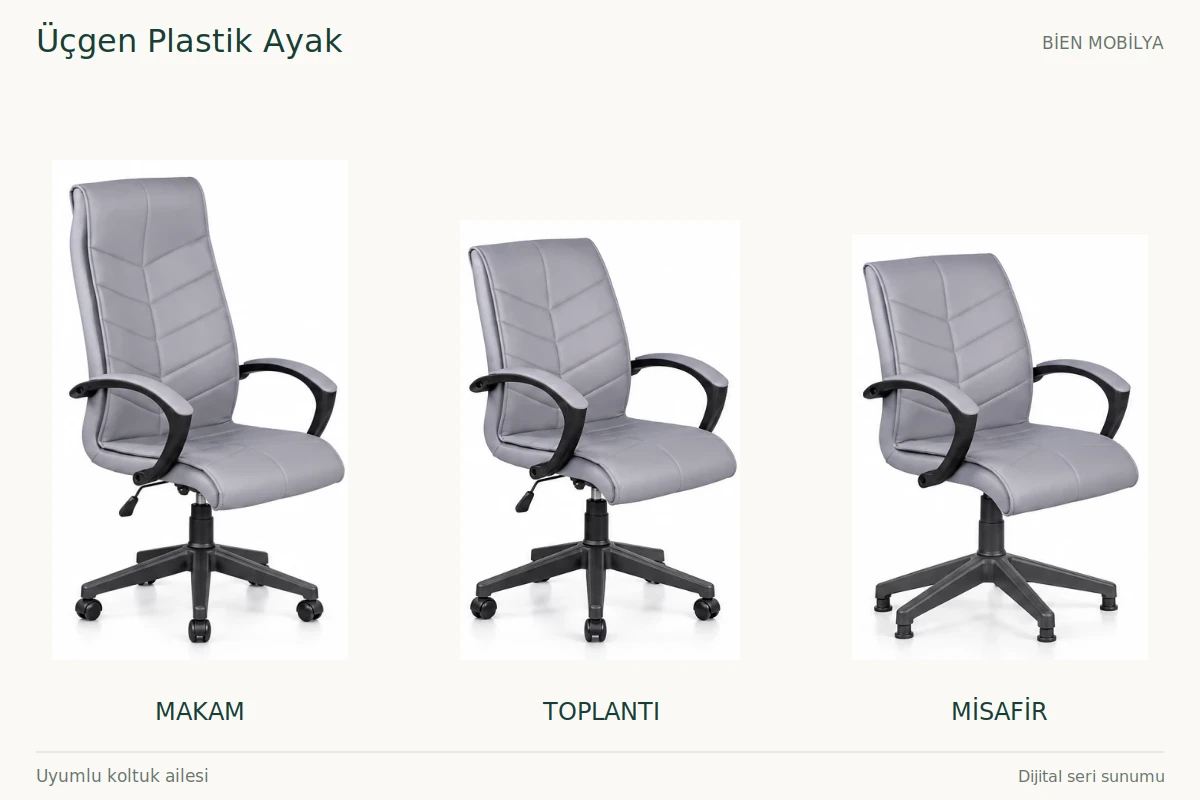 Bien Üçgen Plastik Ayak