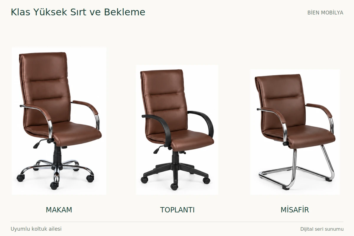 Bien Klas Yüksek Sırt ve Bekleme