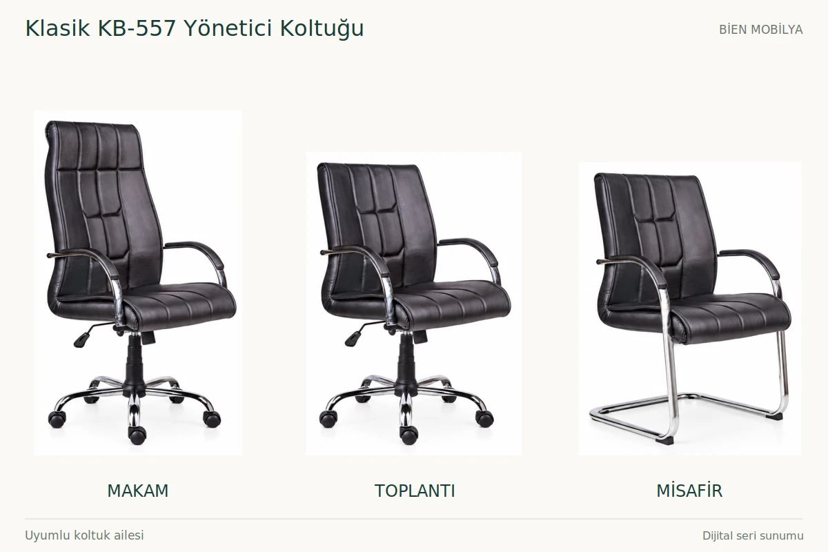 Bien Klasik KB-557 Yönetici Koltuğu