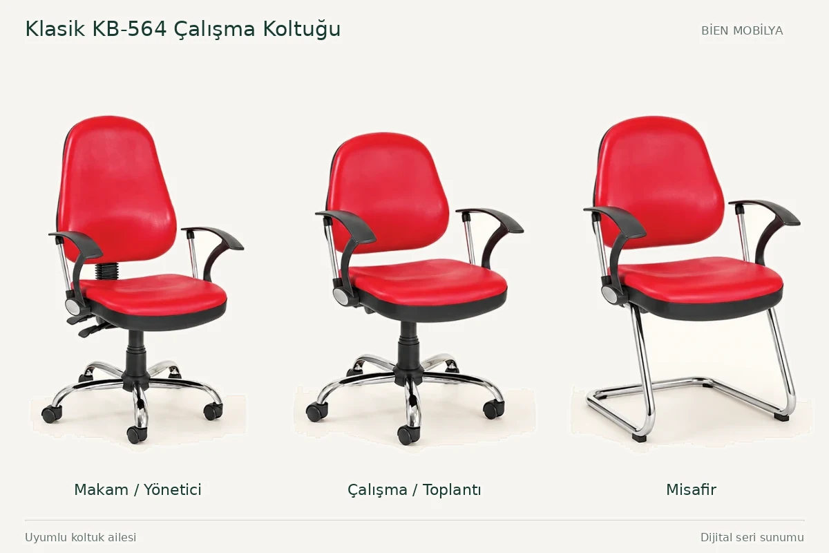 Bien Klasik KB-564 Çalışma Koltuğu