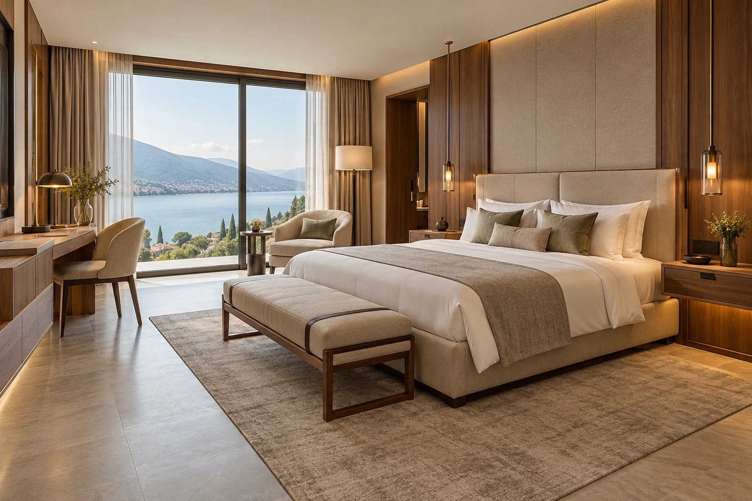 Modern Otel Odası · Temsili tasarım