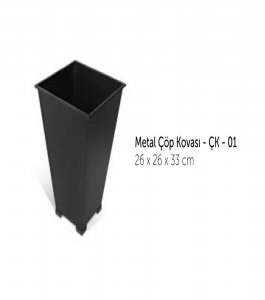 Metal Çöp Kovası – ÇK – 01